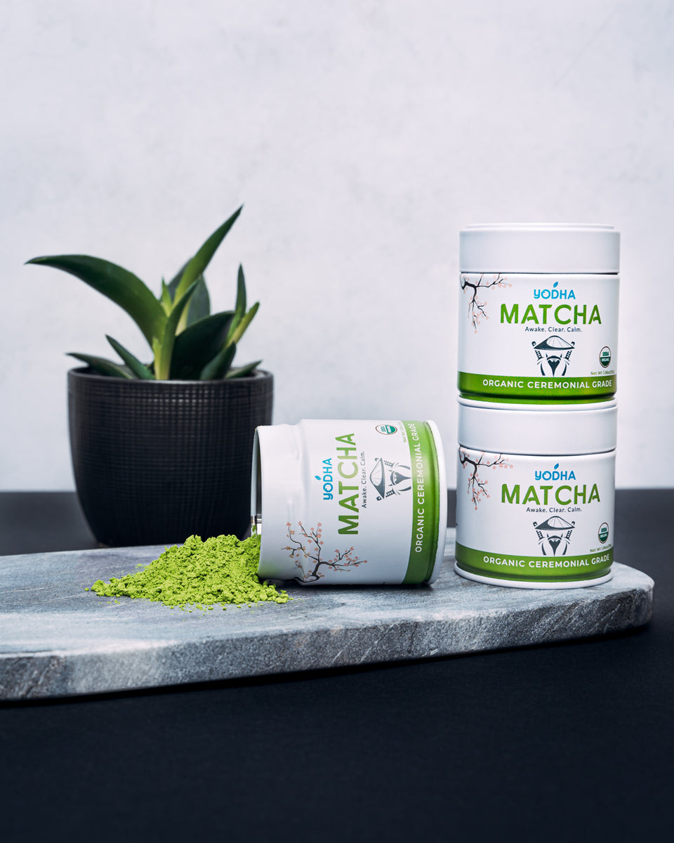 Electric Whisk + Ceremonial Grade Matcha (30g) – Yodha Matcha